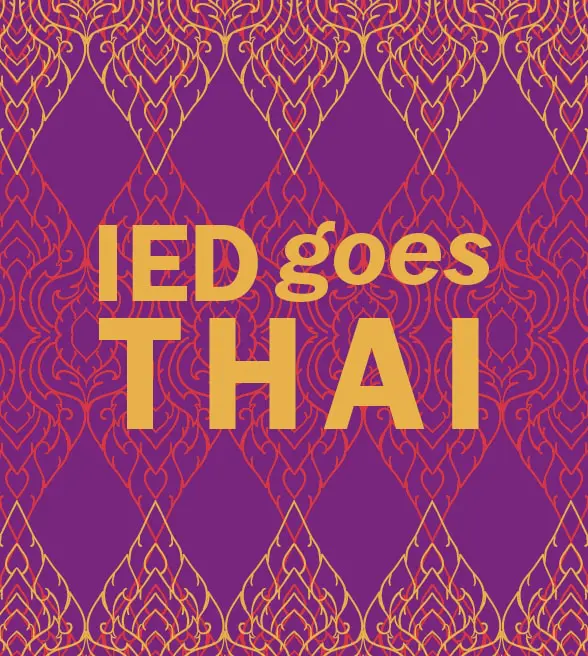 IED歐洲設計學院羅馬校區 x 泰國國家旅遊局